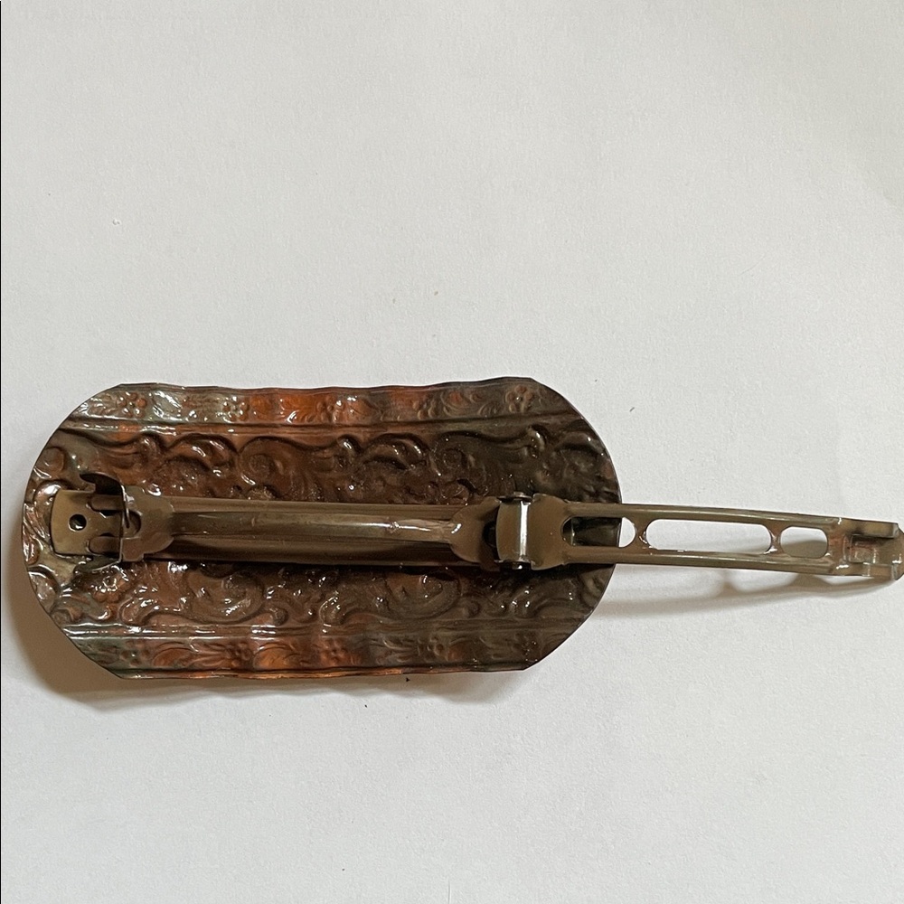 Ornate Copper Hair Clip - Picture 4 of 4
